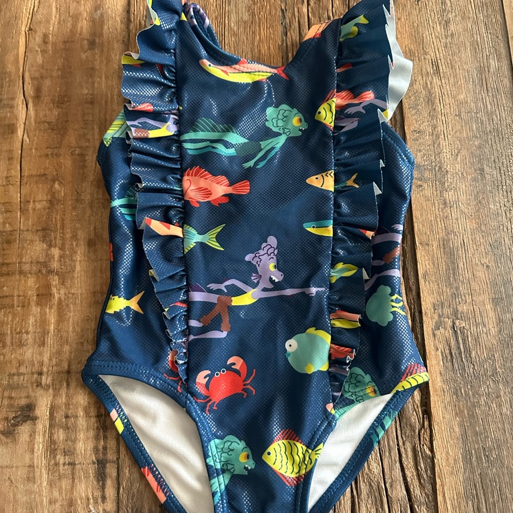 Disney Luca Girls Swimsuit